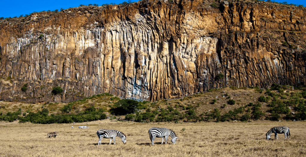 Hell's Gate National Park in Kenya