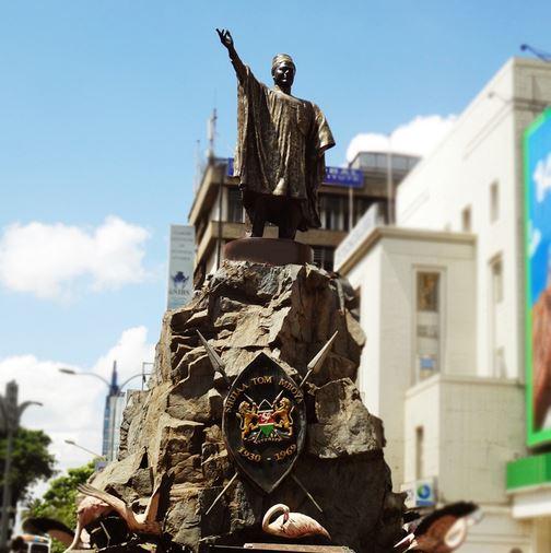 Tom Mboya Monument in Nairobi Kenya